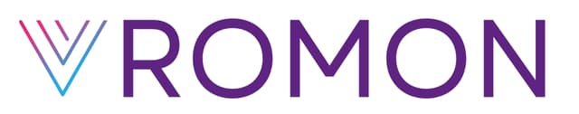 Vromon logo light